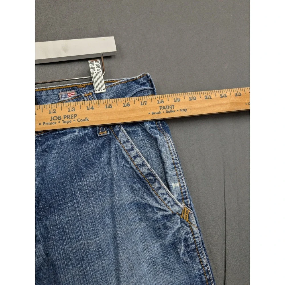 Ariat Men Jeans 34x30 Blue Denim Relax Boot Medium Wash - Picture 6 of 10